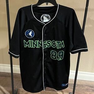 Rare Timberwolves baseball jersey.